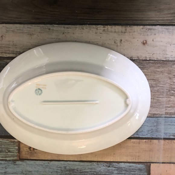 Vtg Naaman Fish  Porcelain Serving Platter Israel - Picture 5 of 5